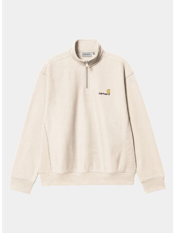 FELPA HALF ZIP AMERICAN SCRIPT, MOOXX MOONBEAM, small