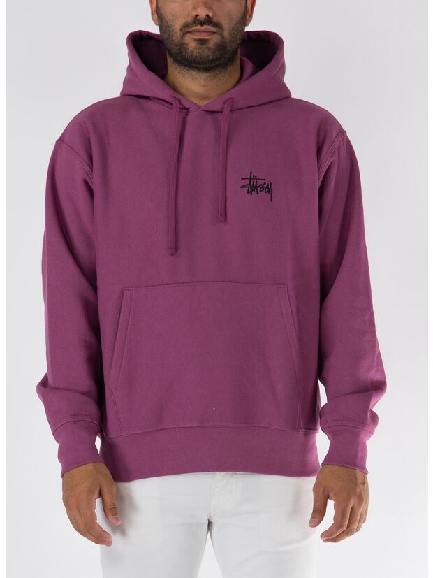 Felpa stussy viola uomo store