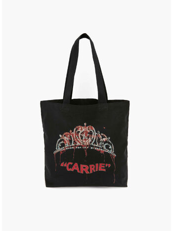 BORSA SHOPPER CARRIE, 999 BLACK, small
