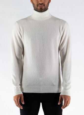 MAGLIONE DOLCEVITA, 001LATTE, small