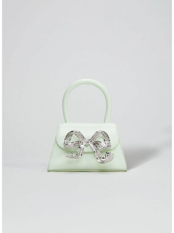 BORSA CAPRI MICRO, PISTACHIO, medium