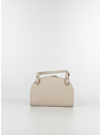 BORSA CLUTCH DEMI-LUNE, LAL MOON GREY, small