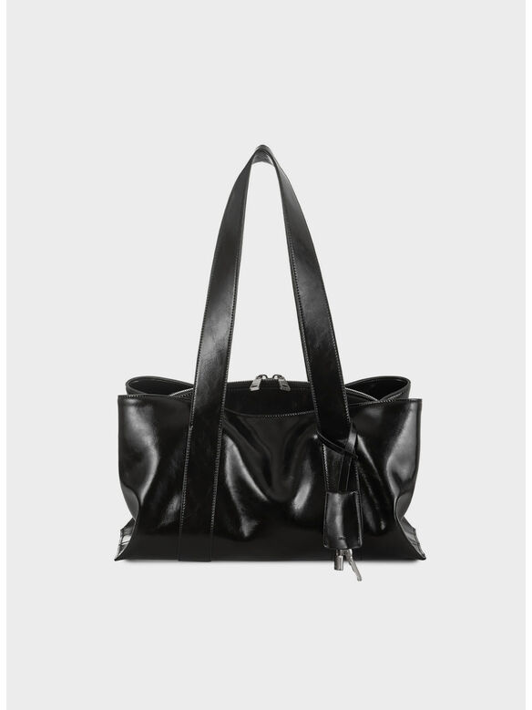 BORSA SHELL DUFFEL, BLACK, medium