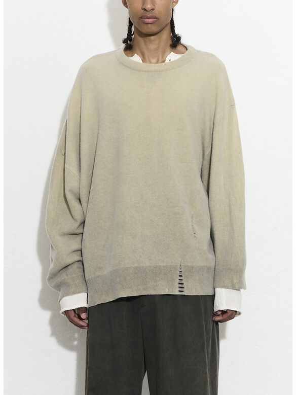 MAGLIONE MOSS SPRAY DYE CHERUB WOOL, Moss Spray Dye Cherub Wool, medium