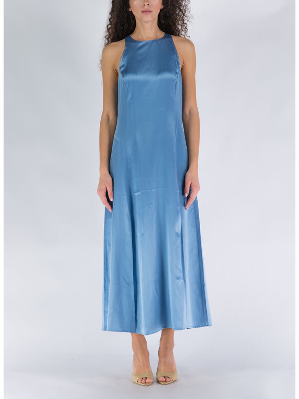ABITO IN SETA, BLUE BLU, medium