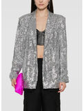 GIACCA SEQUINS OVERSIZED, SILVER, thumb