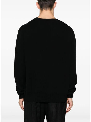 MAGLIONE GIROCOLLO ALEX, N401 BLACK, small