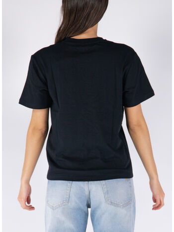T-SHIRT CASEY, 0M4XX BLACK/SILVER, small