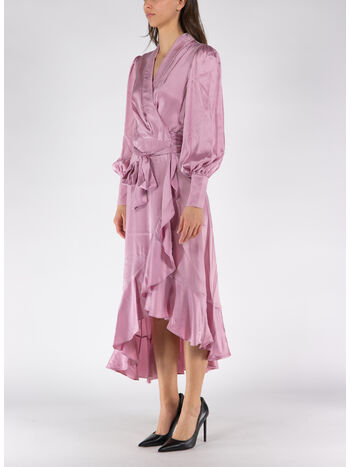 ABITO SILK WRAP, PINK PINK, small