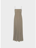 ABITO CHIFFON STRAP DRESS, 816 Driftwood, thumb