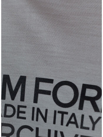 T-SHIRT SILK JERSEY, XAWLB CHALK & BLACK, small