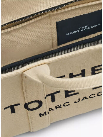 BORSA THE JACQUARD MEDIUM TOTE, 263 WARM SAND, small