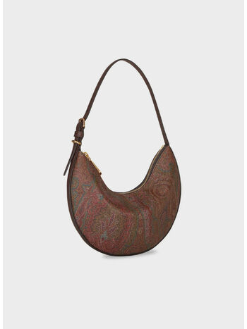 BORSA HOBO ETRO ESSENTIAL, M0019 MARRONE, small