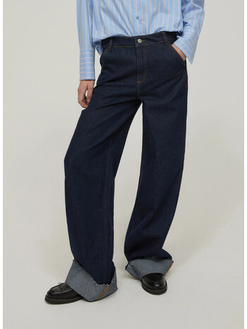 JEANS PUDDLE, 003 BLU SCURO, small