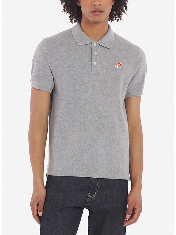 POLO FOX HEAD PATCH, H150 GREY MELANGE, medium