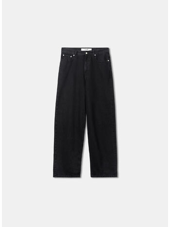 JEANS WIDE CUT, BLACK WASH, small