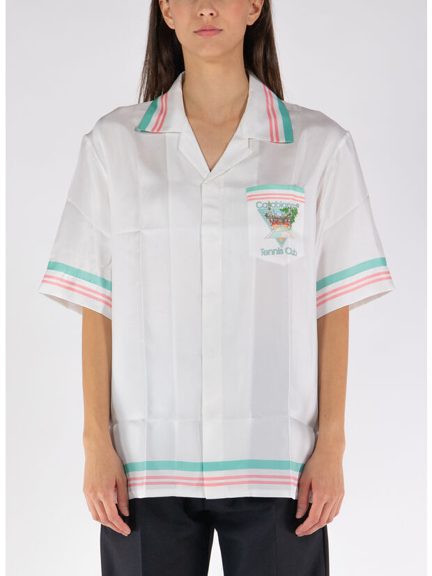 CAMICIA CUBAN COLLAR, 01 TENNIS CLUB ICON PASTELLE, large