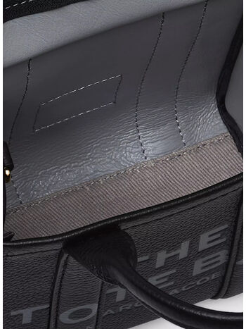 BORSA THE LEATHER MINI TOTE, 001 BLACK, small