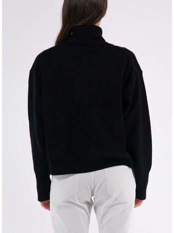 PULLOVER BOXY TURTLE, 99J BLACK, small