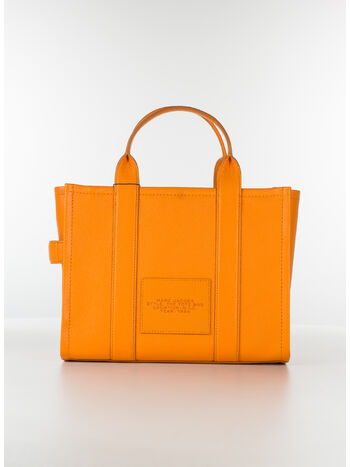 BORSA THE LEATHER MEDIUM TOTE, 818 TANGERINE, small