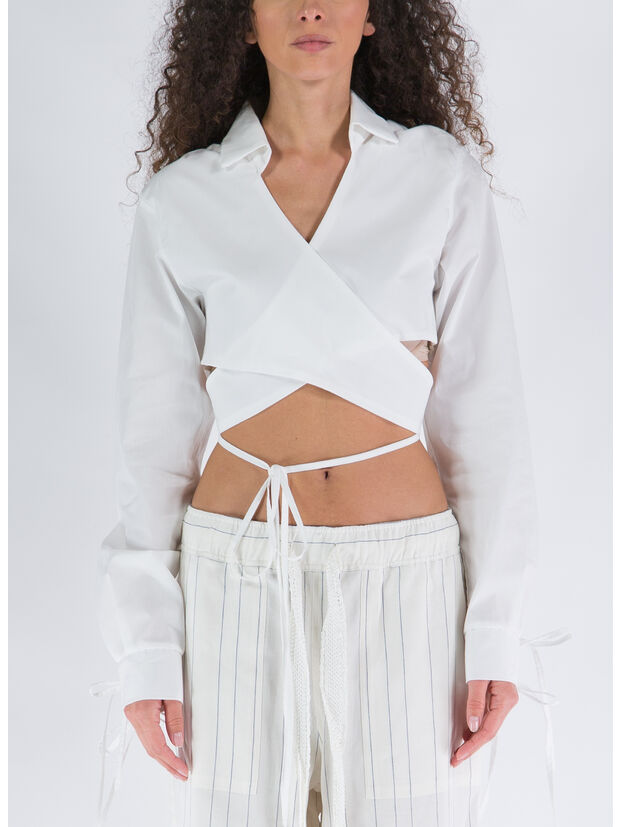 CARDIGAN COTTON CRISS CROSS, 0474 IVORY 000, large