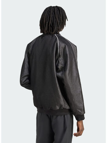 GIACCA IN DENIM, BLACK, small