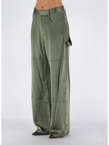 PANTALONE SATIN WORK, FATIGUE, small