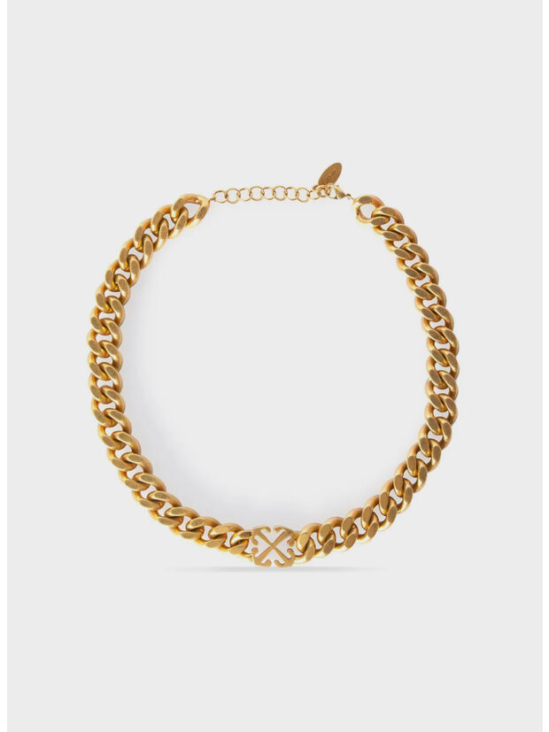 COLLANA ARROW CHAINED, 7600 GOLD, large