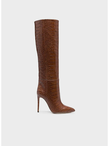 STIVALE STILETTO COCCO, CIOCCOLATO, small