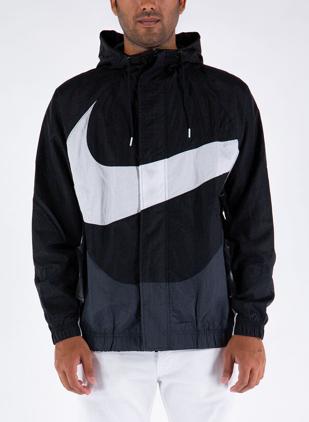 GIACCA SPORTSWEAR SWOOSH, BLACKANTHRACITEWHITE, large