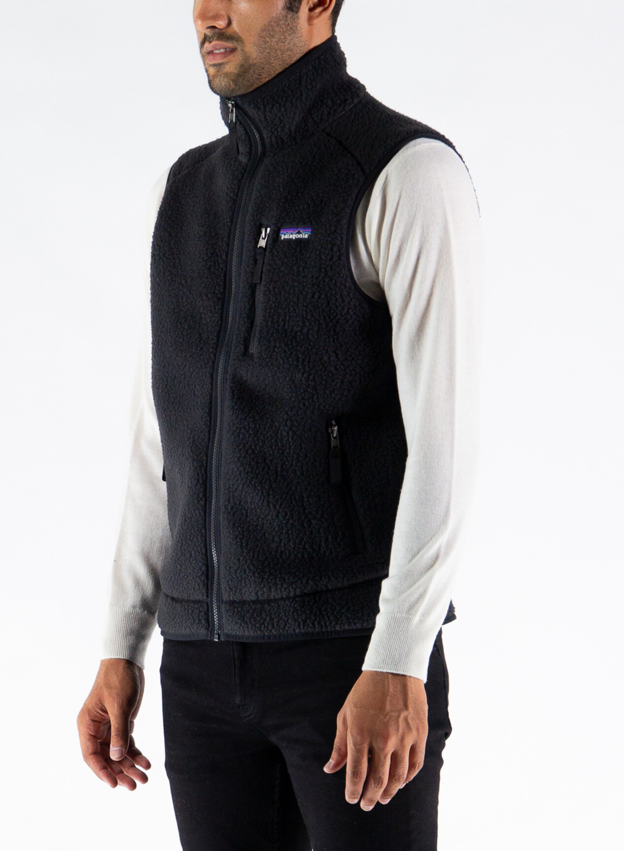 PATAGONIA SMANICATO RETRO PILE VEST Nero | Susi