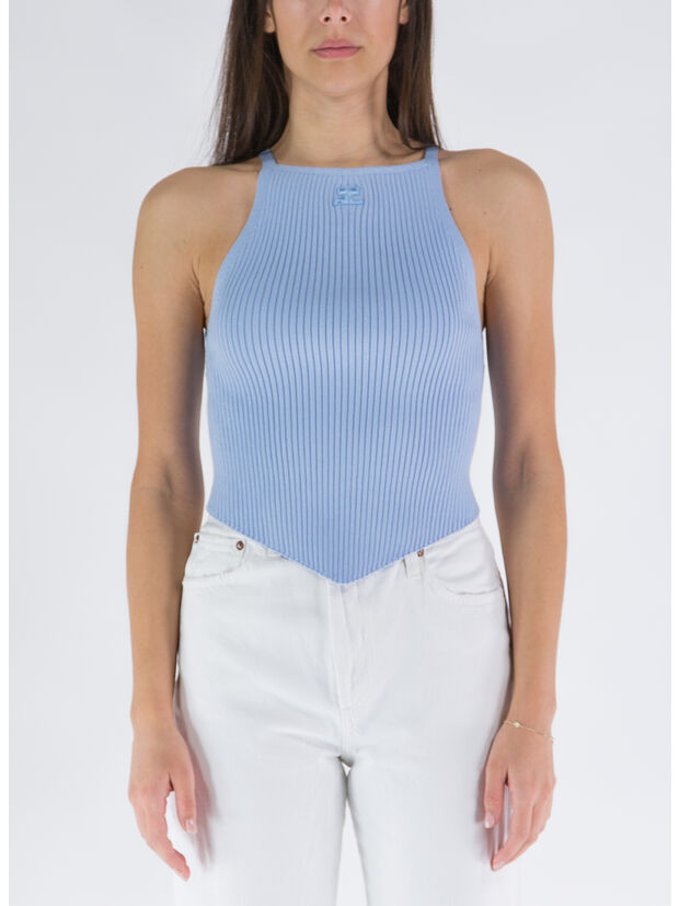TOP RIB KNIT POINTY, , large