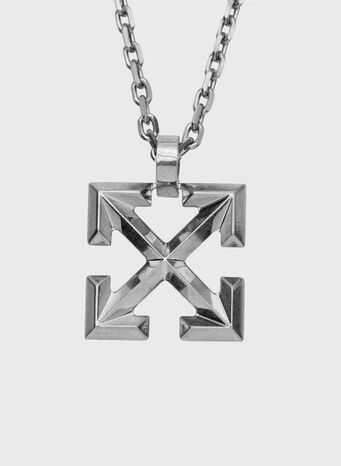 COLLANA PENDENTE FRECCIA INDUSTRIALE, 7200SILVER, small