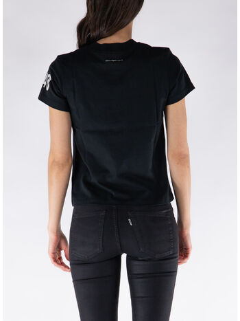 T-SHIRT AC STRAIGHT, BLACK, small