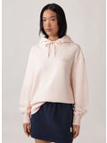 FELPA HOODIE E LOGO RICAMATO, M1HE HEAVY JERS MAKE UP, thumb
