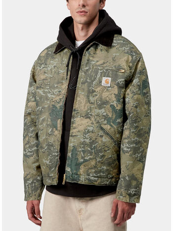 GIUBBOTTO OG DETROIT, 3BL06 CAMO COMBI GREEN/BLACK STONE WASHED, small