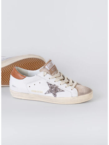 SCARPA SUPER STAR LEATHER UPPER AND HEEL SUEDE, 12524 WHITE/BEIGE/CINDER/LEATEHR BROWN, small