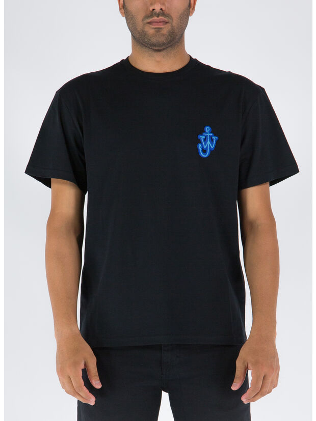 T-SHIRT ANCHOR PATCH, 999 BLACK, large