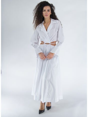 ABITO A CAMICIA, WHITE, small