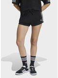SHORT A MAGLIA ALL'UNCINETTO, BLACK, thumb