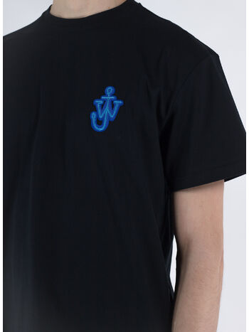 T-SHIRT ANCHOR PATCH, 999 BLACK, small