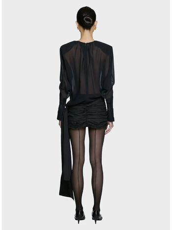 ABITO MINI TIE, 0015 BLACK, small