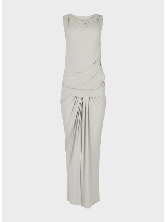 ABITO DRAPE, 0285 STONE, medium