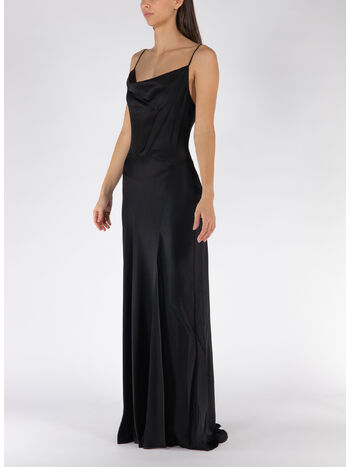 ABITO FINLEY SATIN, BLACK, small