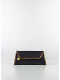 BORSA POCHETTE ECO SHAGGY, 1000 BLACK, thumb