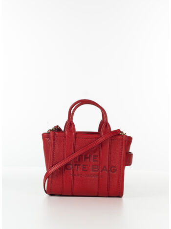 BORSA THE LEATHER MINI TOTE, 617 TRUE RED, small