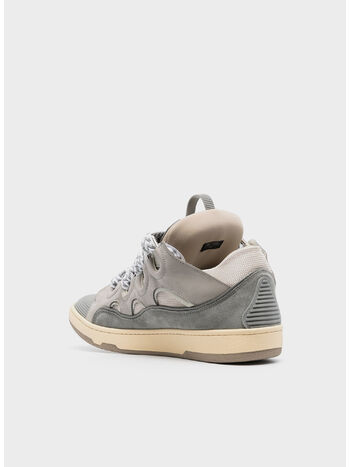 SCARPA CURB IN PELLE, 132 GREY 2, small