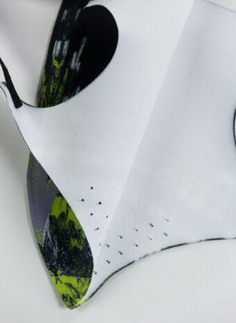 MASCHERINA BIRDS WINGS ACTIVE MASK, 1009BLACKGREY, small