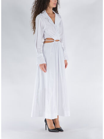 ABITO A CAMICIA, WHITE, small