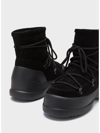 STIVALE LUNA IN PELLE SCAMOSCIATA, BLACK, small